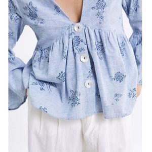 ⛱️ NWOT! Zara Blouse